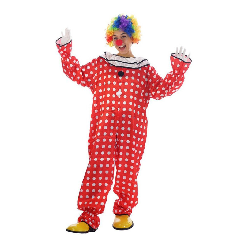 Prickig Clown Budget Maskeraddräkt - One size