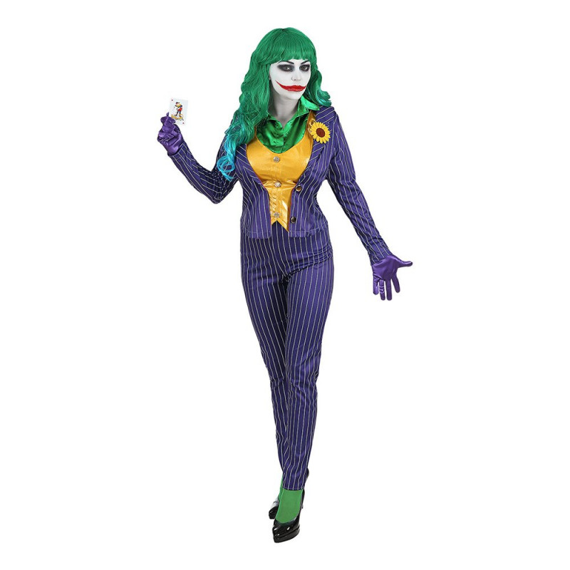 Kvinnlig Joker Maskeraddräkt - Large