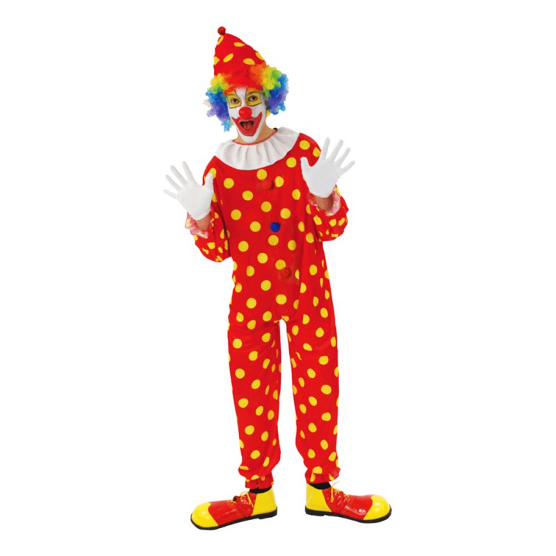 Clownen Bobbles Maskeraddräkt - Standard