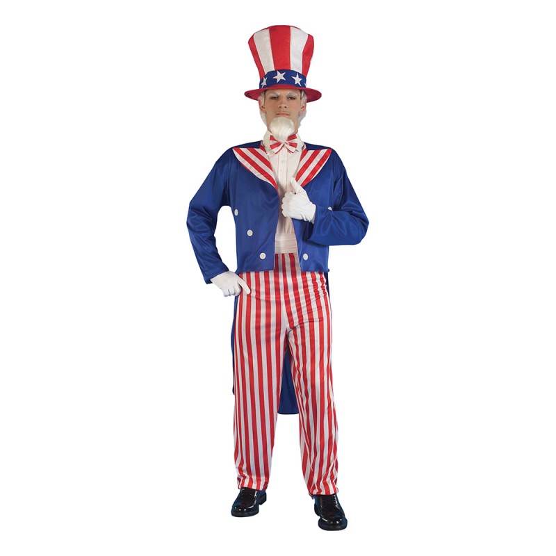 Uncle Sam Budget Maskeraddräkt - One size