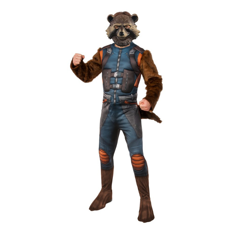 Rocket Raccoon Deluxe Maskeraddräkt - Standard