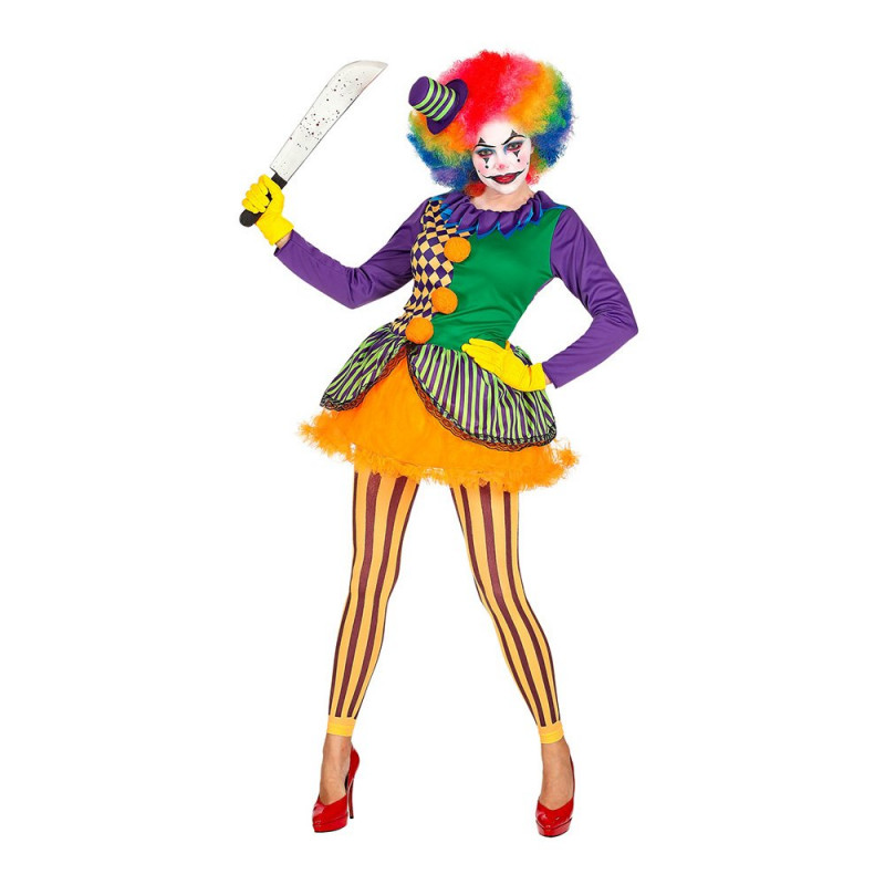 Oskyldig Clown Dam Maskeraddräkt - Medium