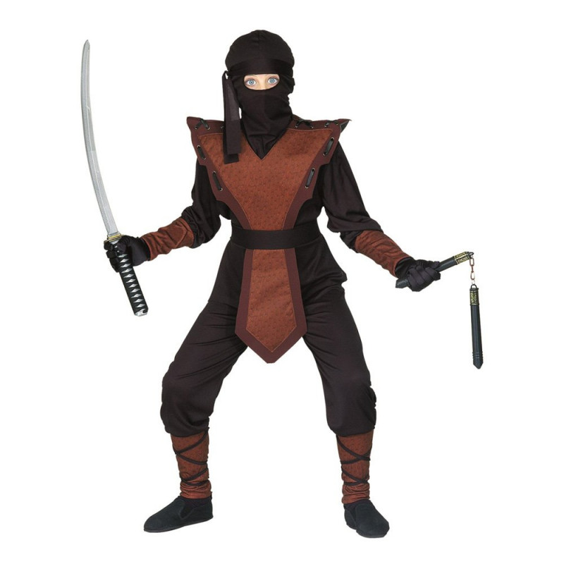 Ninja Jumpsuit Barn Maskeraddräkt - Medium