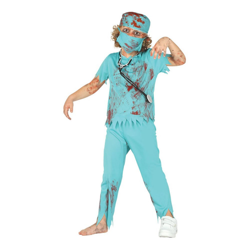 Zombiekirurg Barn Maskeraddräkt - Medium