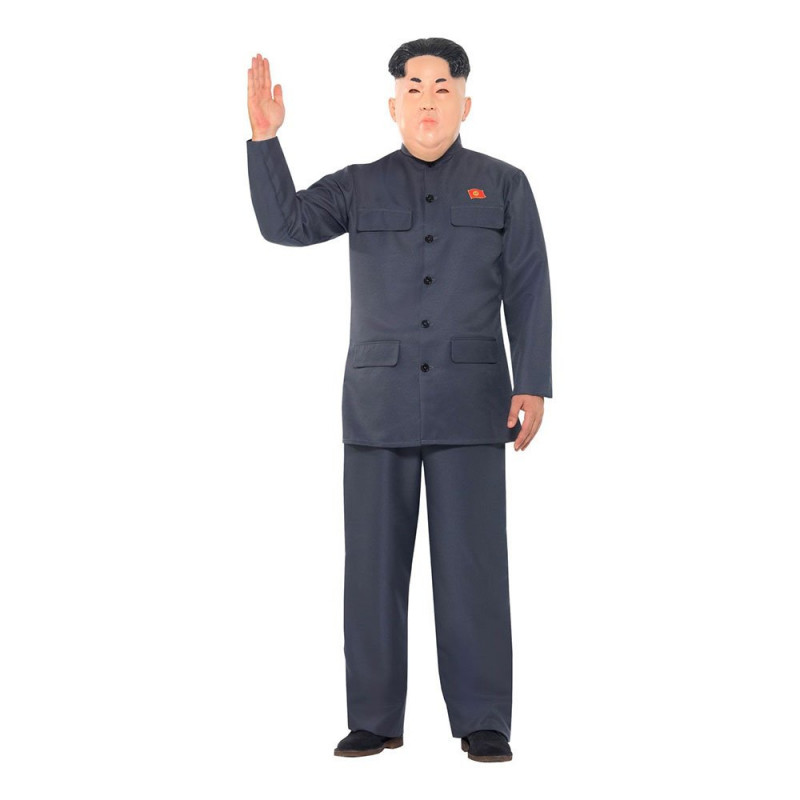 Nordkoreansk Diktator Maskeraddräkt - X-Large