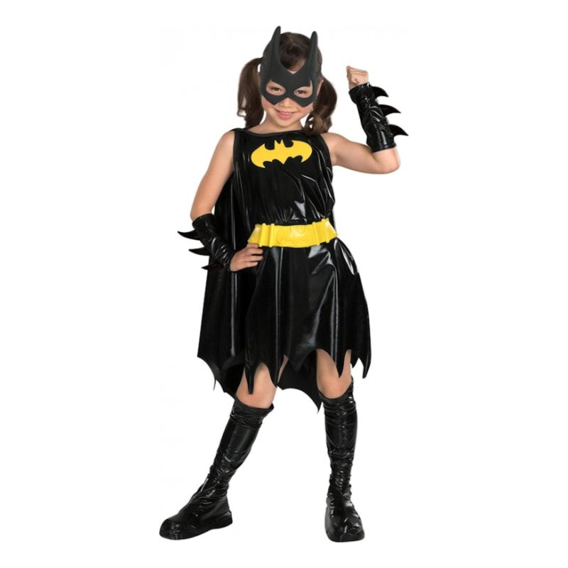 Batgirl Barn Maskeraddräkt - Large