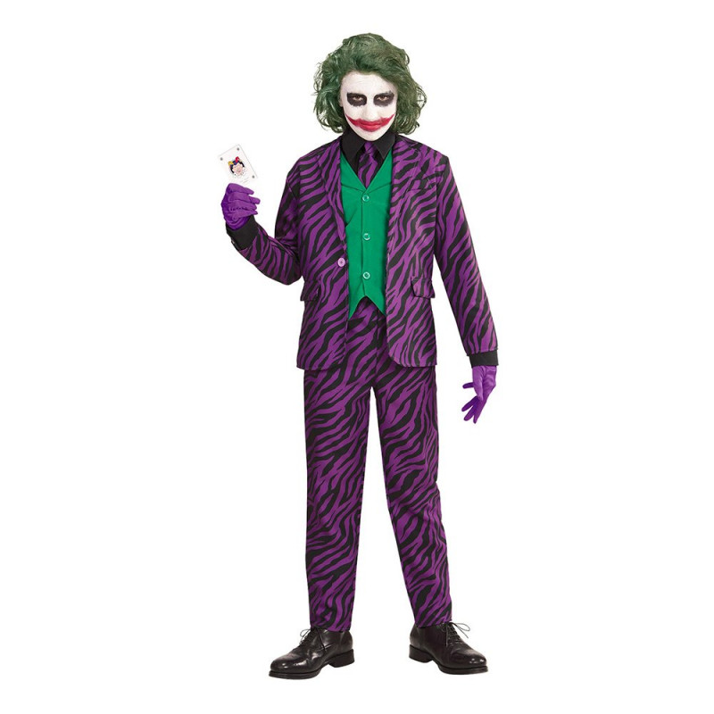 Evil Joker Barn Maskeraddräkt - X-Large