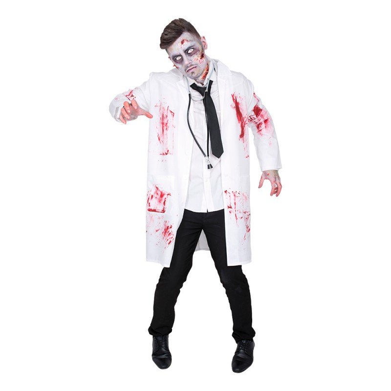 Doktor Zombie Maskeraddräkt - One size