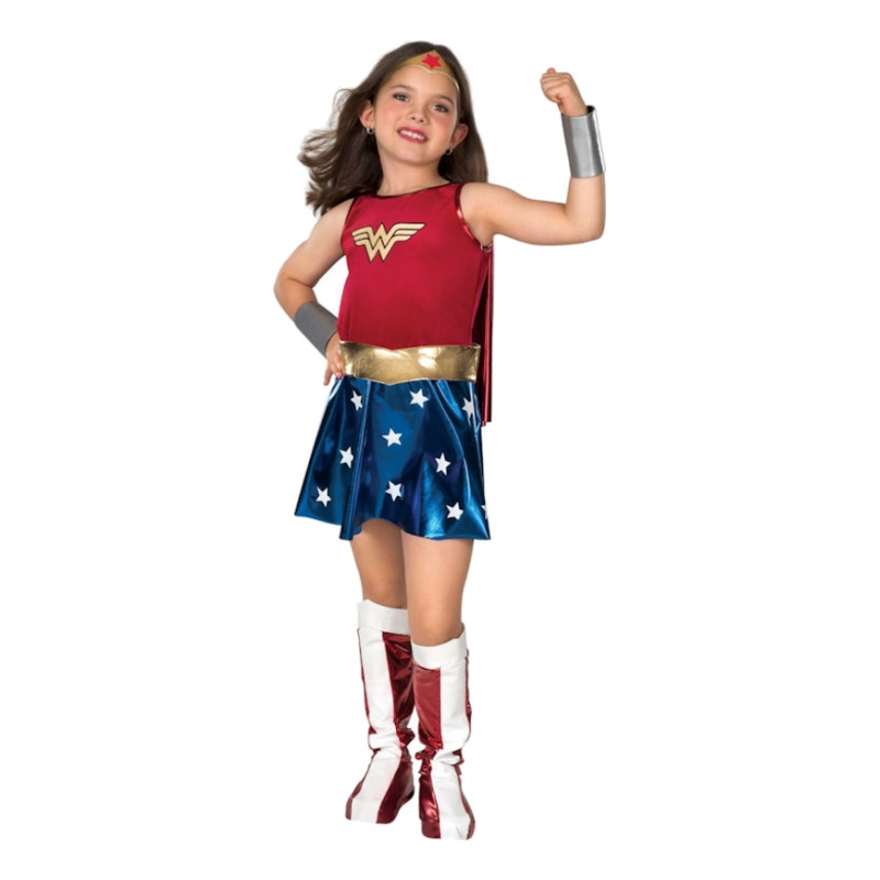 Wonder Woman Barn Maskeraddräkt - Medium