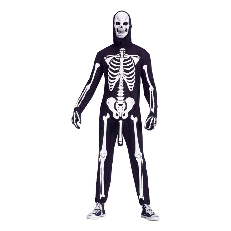 Välhängd Skelett Maskeraddräkt - One size