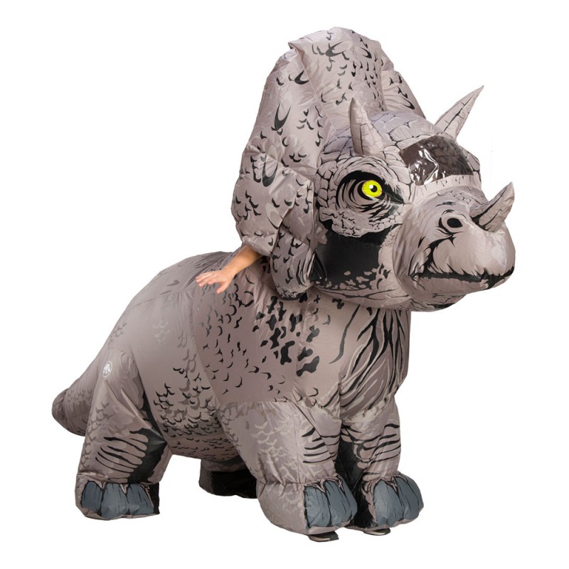 Triceratops Uppblåsbar Maskeraddräkt - One size