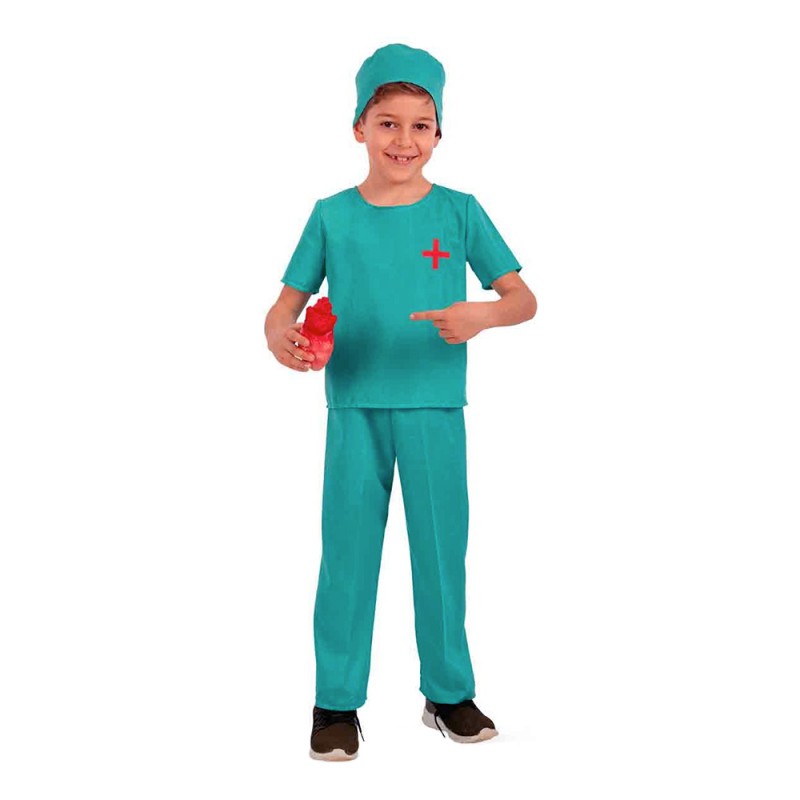 Kirurg Barn Maskeraddräkt - 6-7 år