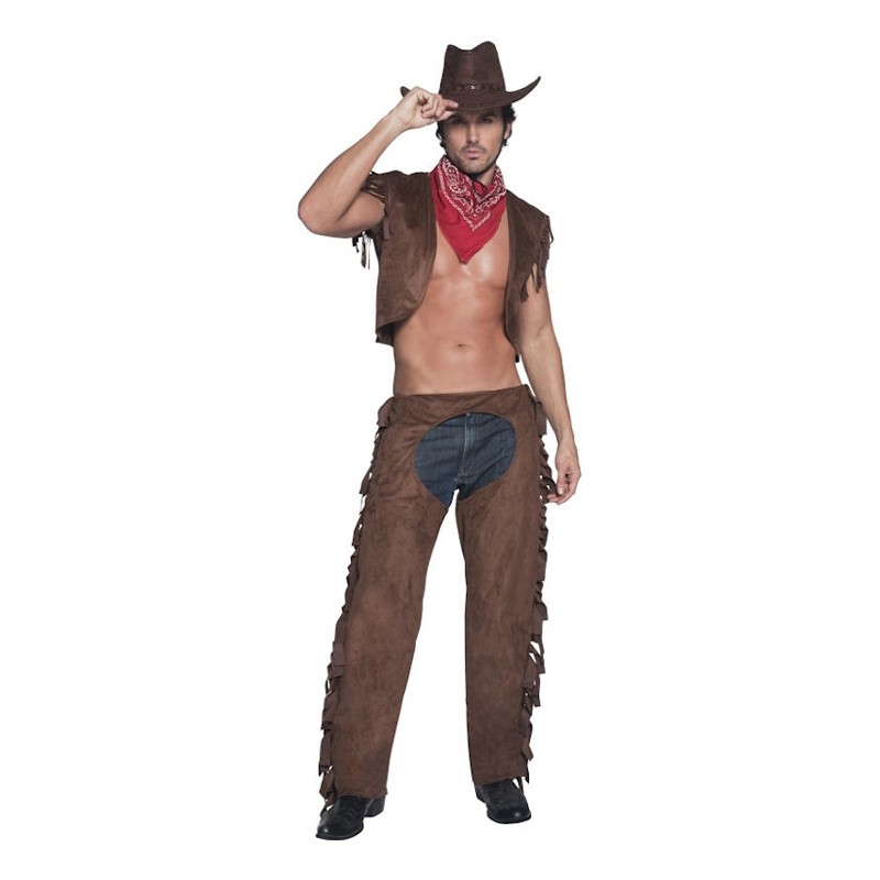 Cowboy Hunk Maskeraddräkt - One size