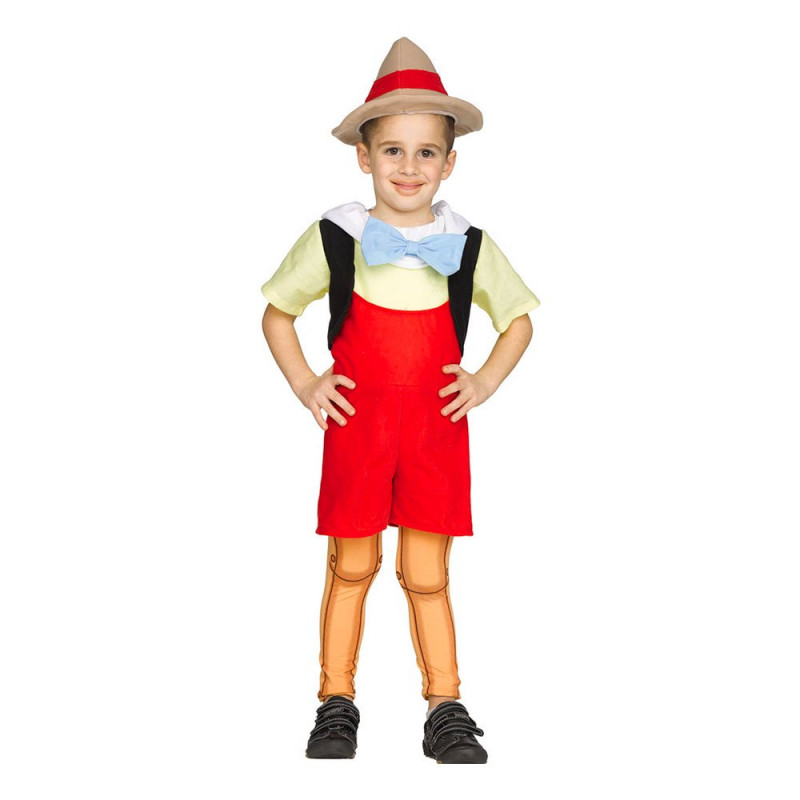Pinocchio Barn Maskeraddräkt - Small