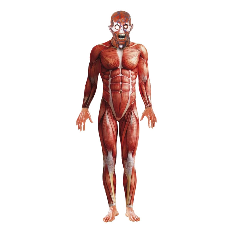 Anatomisk Man Maskeraddräkt - Medium
