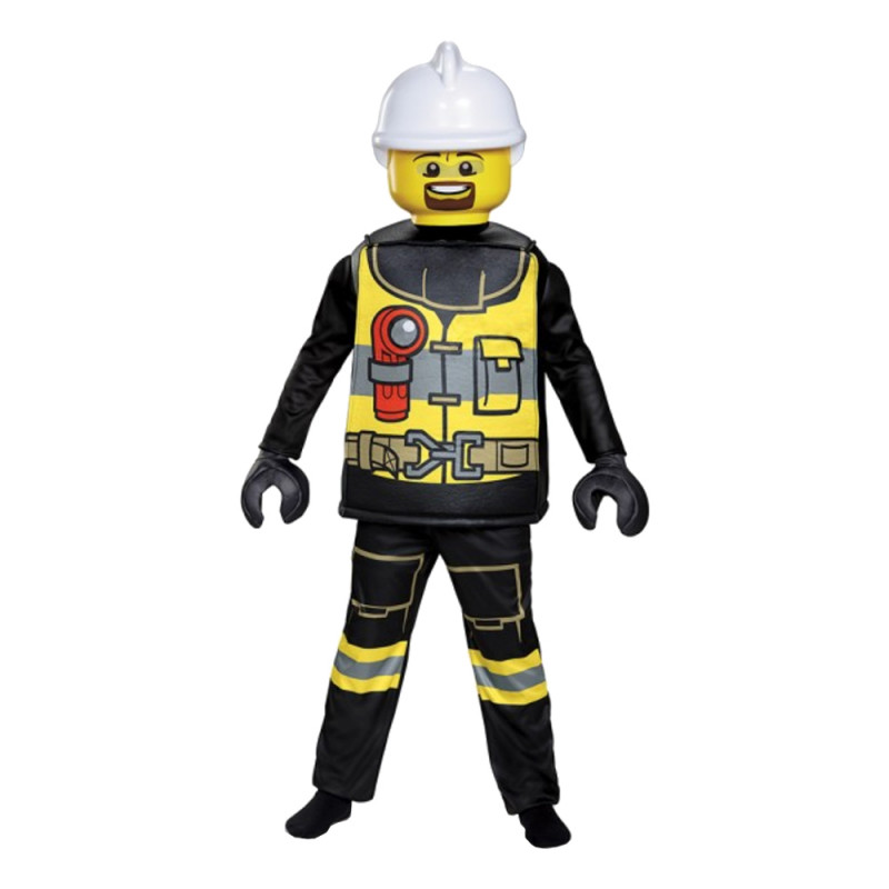 LEGO Brandman Deluxe Barn Maskeraddräkt - Small