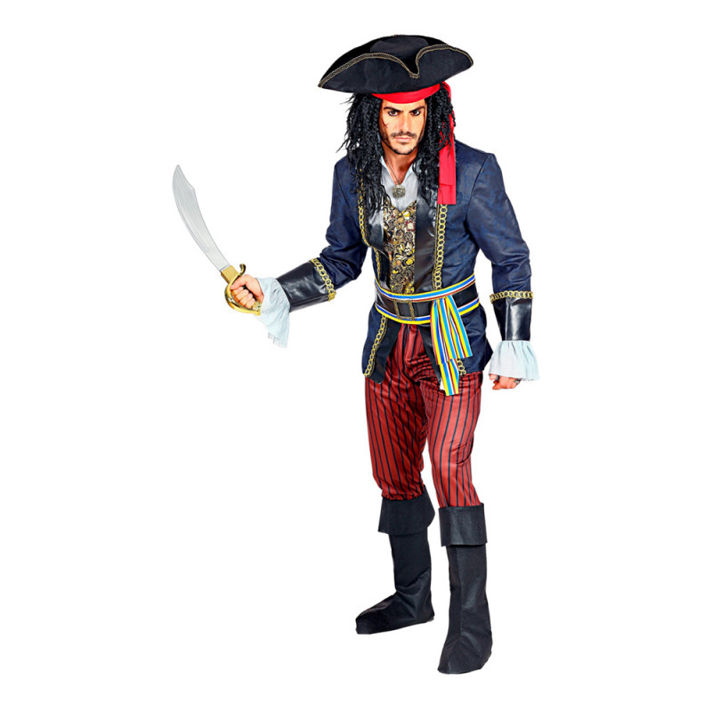 Pirat Kapten Maskeraddräkt - Small