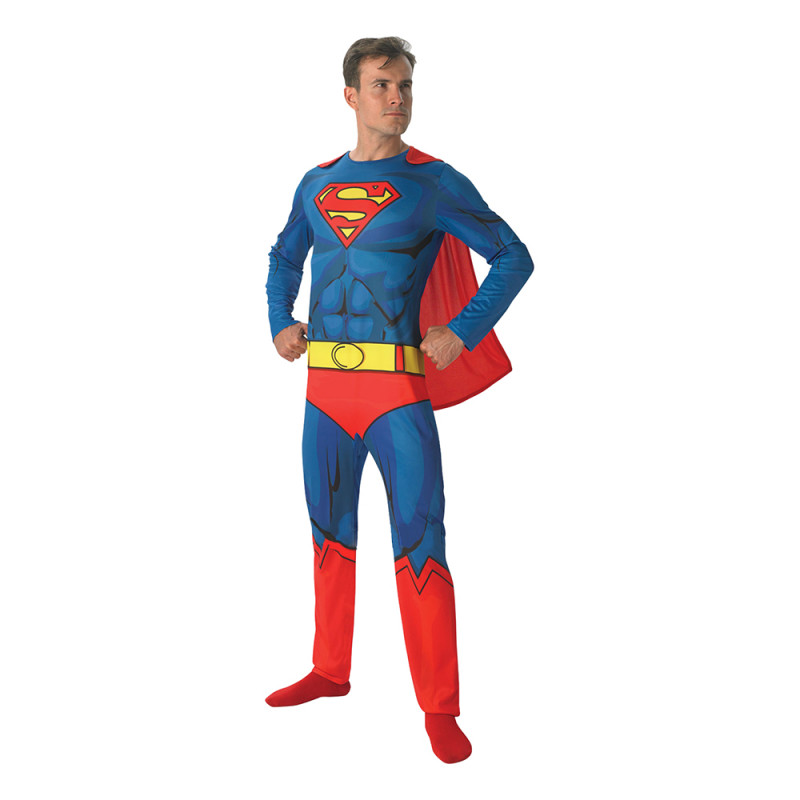 Superman Serietidning Maskeraddräkt - Standard