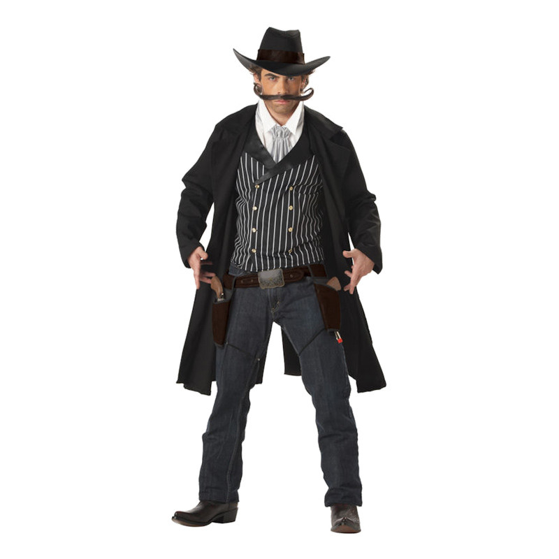 Gun Fighter Cowboy Maskeraddräkt - Medium