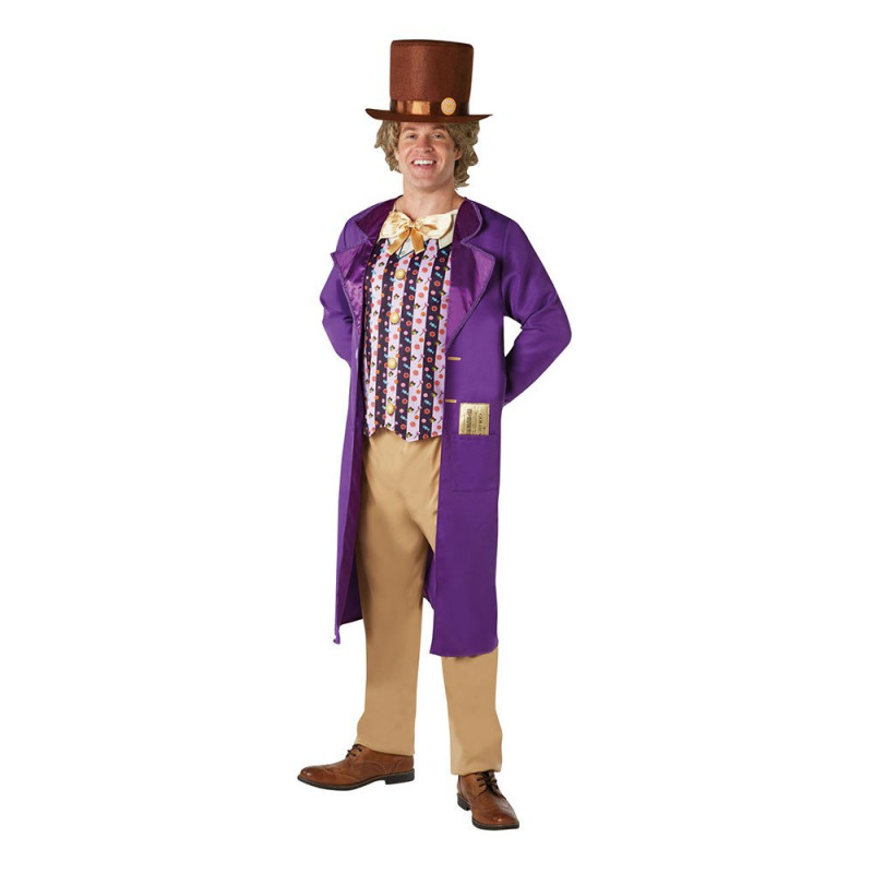 Willy Wonka Klassisk Maskeraddräkt - Standard
