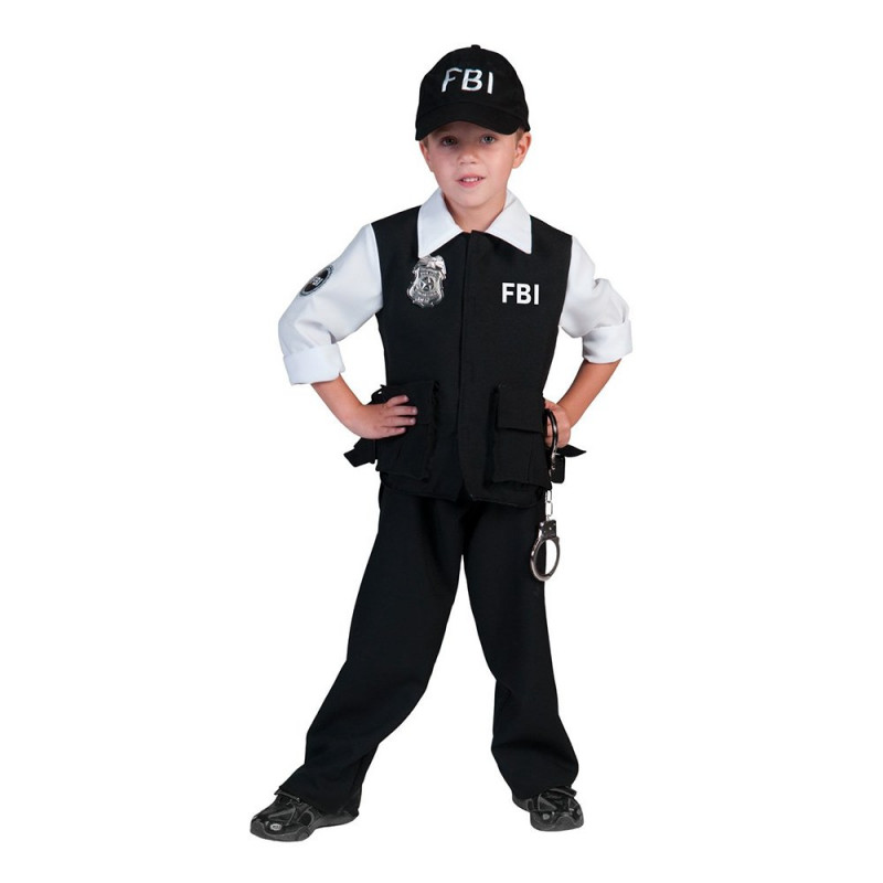 FBI Agent Pojke Maskeraddräkt - Small