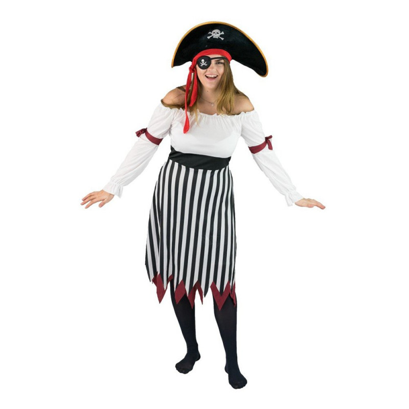 Traditionell Piratklänning Budget Maskeraddräkt - One size