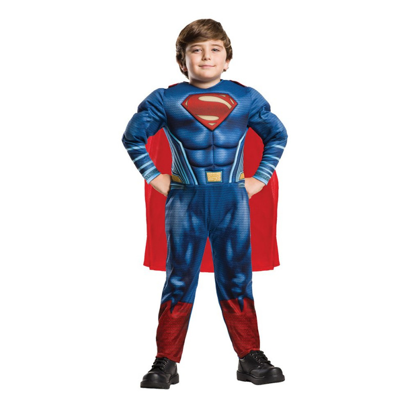 Superman Justice League Deluxe Barn Maskeraddräkt - Small