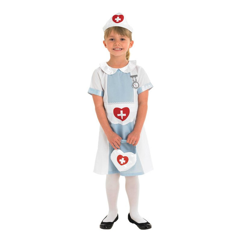 Sjuksköterska Barn Maskeraddräkt - Small