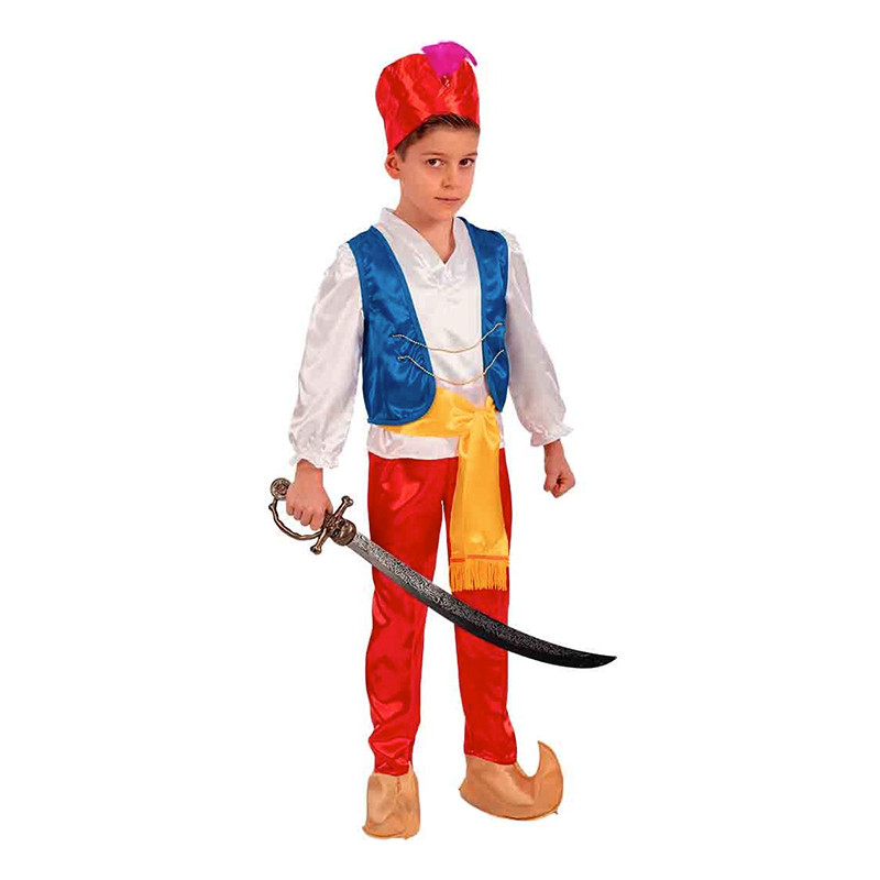 Prins Aladdin Barn Maskeraddräkt - 4-5 år