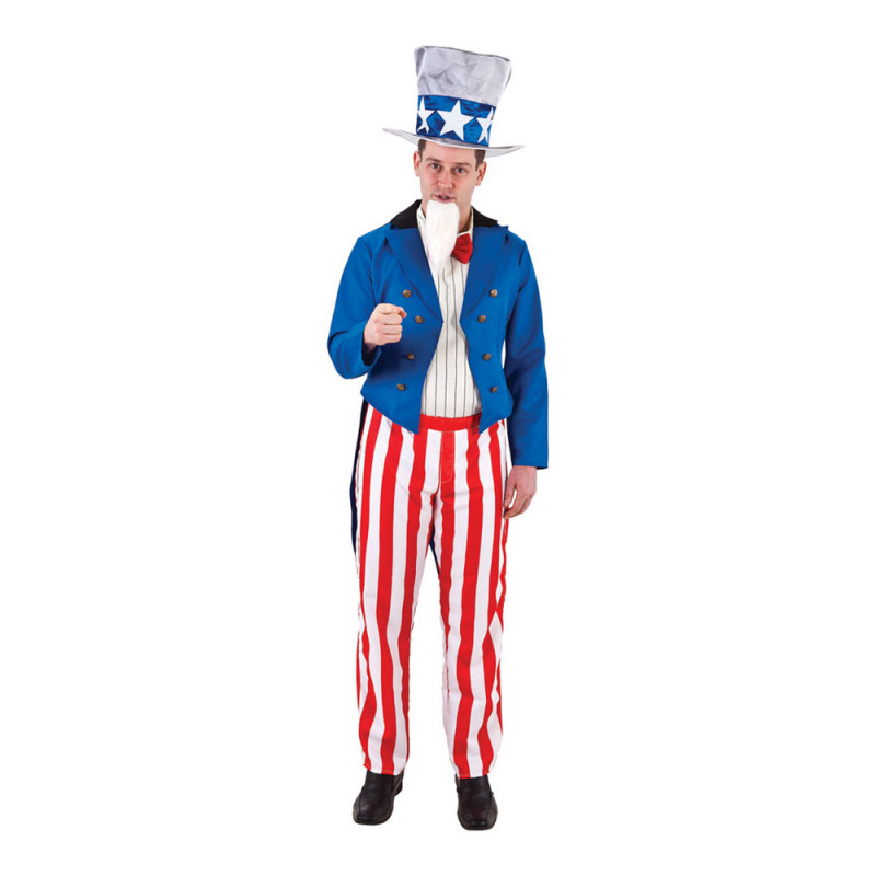 Uncle Sam Maskeraddräkt - One Size