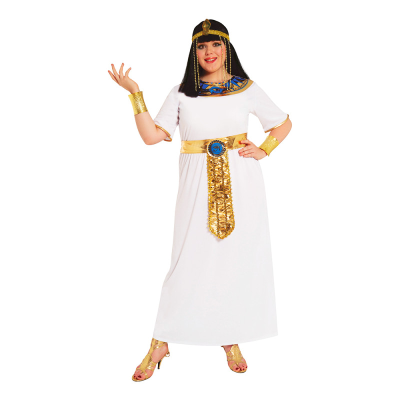 Cleopatra Vit Plus-size Maskeraddräkt - Plus-size