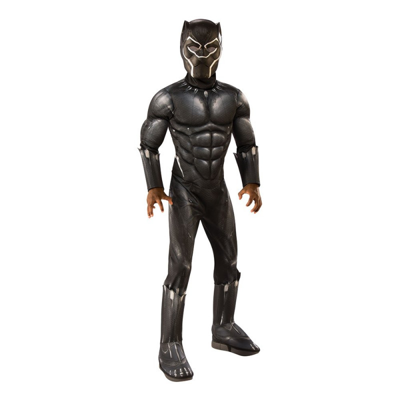 Black Panther Barn Maskeraddräkt - Large