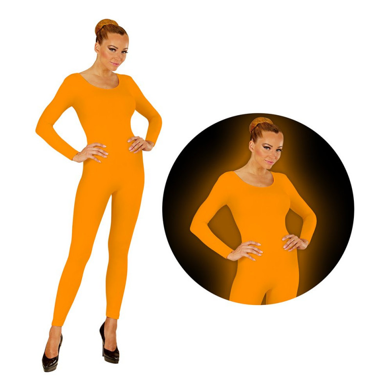 Bodysuit UV Neon Orange - Medium/Large