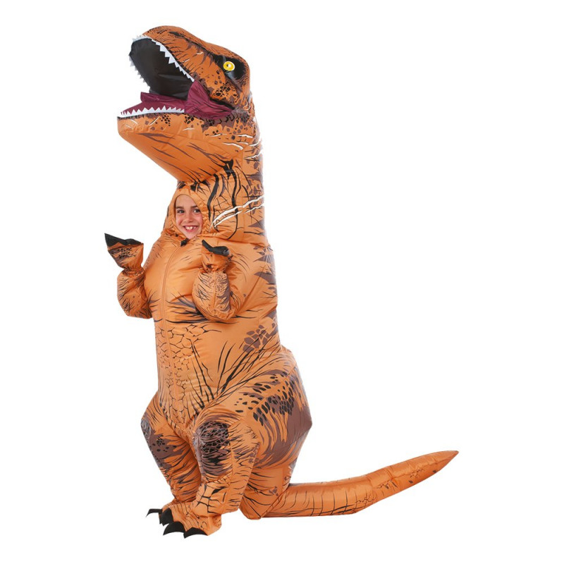 Uppblåsbar T-rex Barn Maskeraddräkt - One size