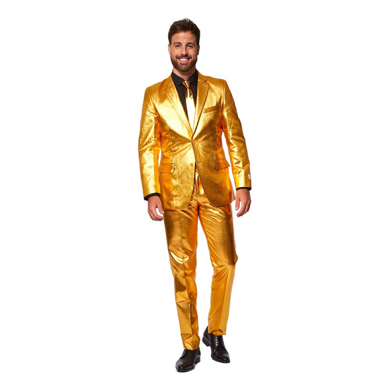 OppoSuits Groovy Gold Kostym - 46