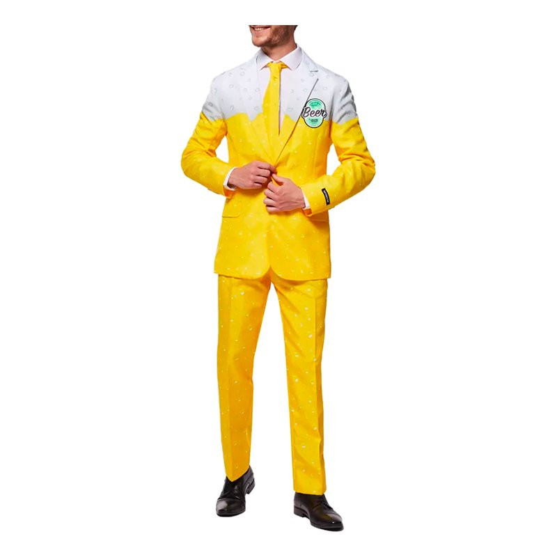 Suitmeister Beer Yellow Kostym - Large
