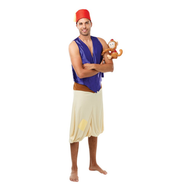 Aladdin med Apa Maskeraddräkt - X-Large